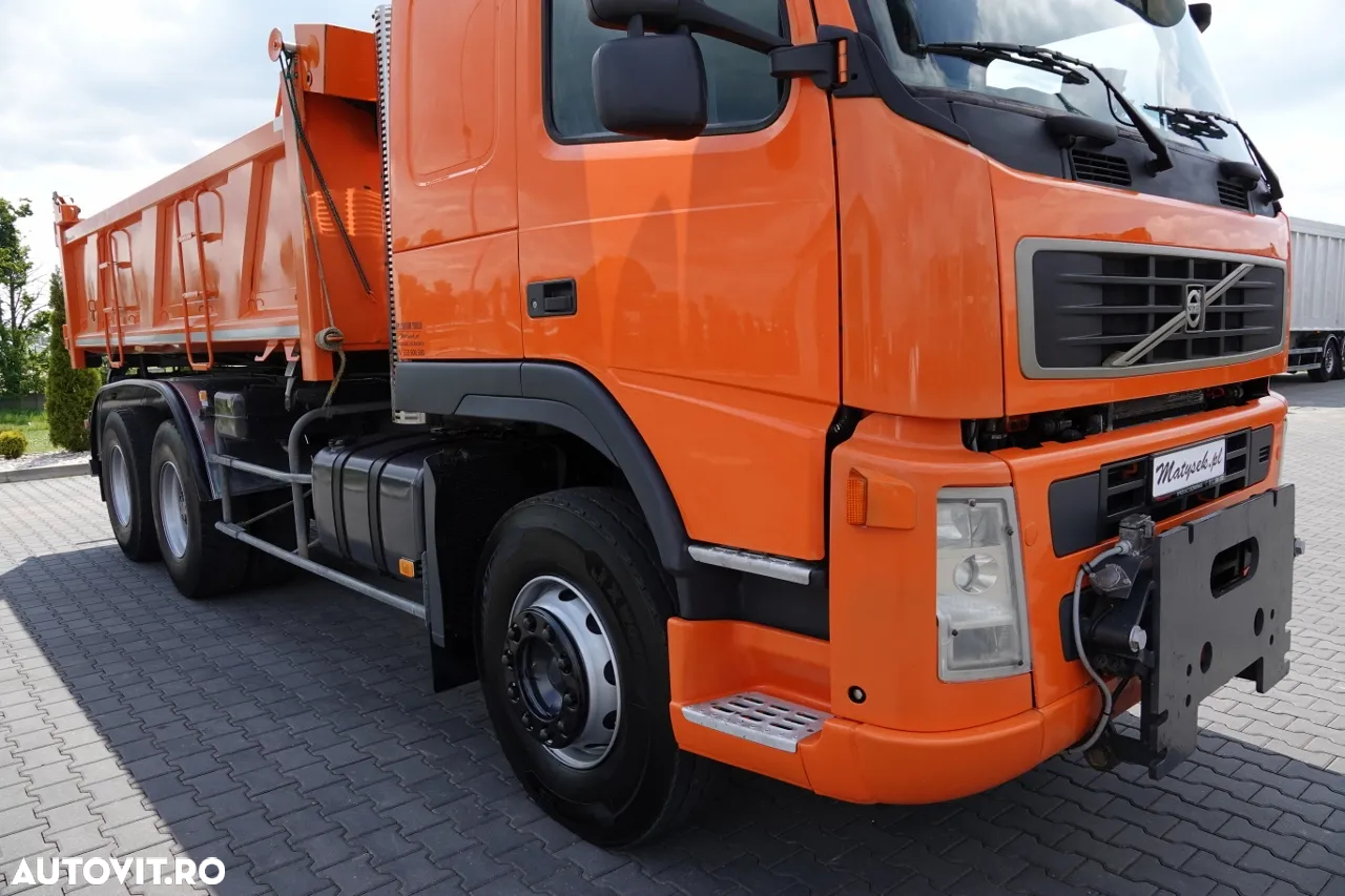 Volvo FM 12.420 / 6x4 / TIPPER / HYDROBLANTA / SPECIAL / CAMION FATA / BORDMATIC / MANUAL / IMPORTAT - 13