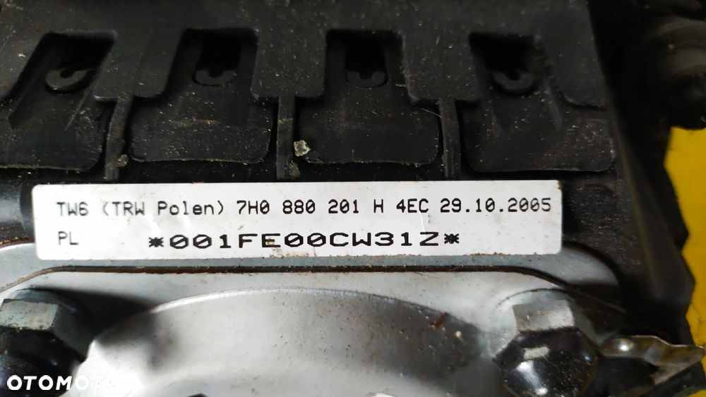 Poduszka airbag kierowcy Volkswagen OE 7H0880201H - 3