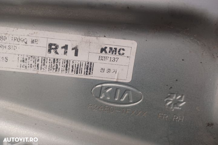 Macara geam fata dreapta electrica 82480-1FXXX 82480-1FXXX Kia Sporta - 4