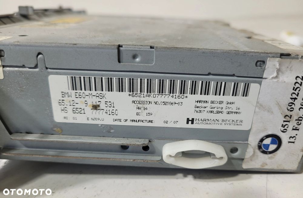 RADIO TUNER BMW E60 E61 9117531 - 5