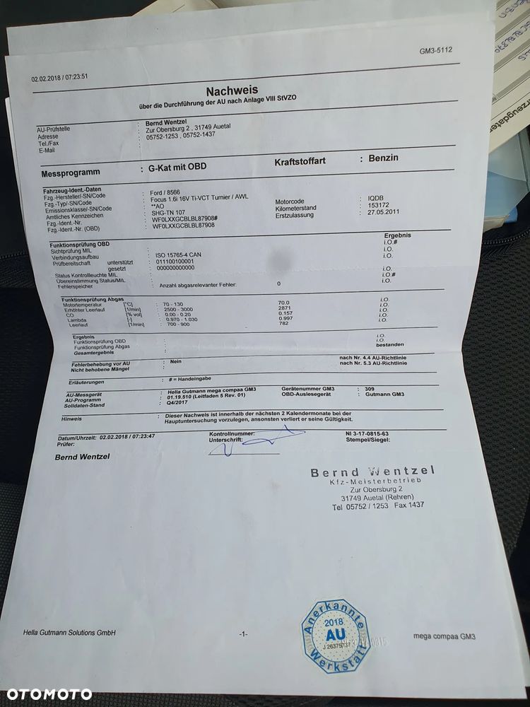 Ford Focus 1.6 TI-VCT Ambiente - 26