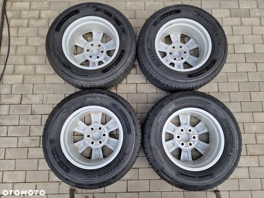 KOŁA CAŁOROCZNE TOYOTA LAND CRUISER 300 DUNLOP GRANDTREK ALL-TERRAIN AT30 114V  M+S 07/21, 265/65/R18, 7,5Jx18 ET60 6x139,7 - NOWE ORYGINALNE - 11