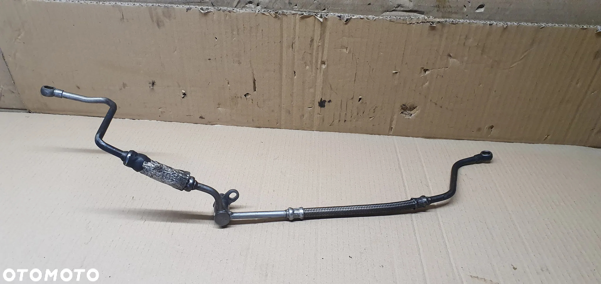 Rurka oleju turbiny smarująca Jaguar XF X250 2.7 TDV6 6R8Q-6K679-AC - 5