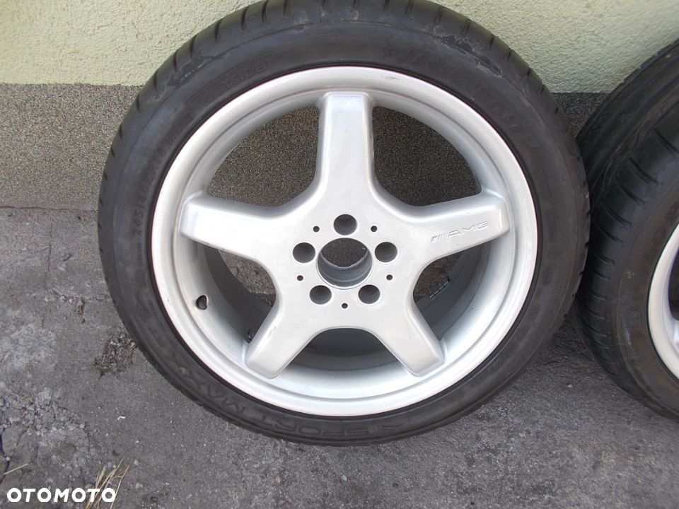 Felgi 18 AMG jak nowe , opony Dunlop Sport nowe !!! - 2