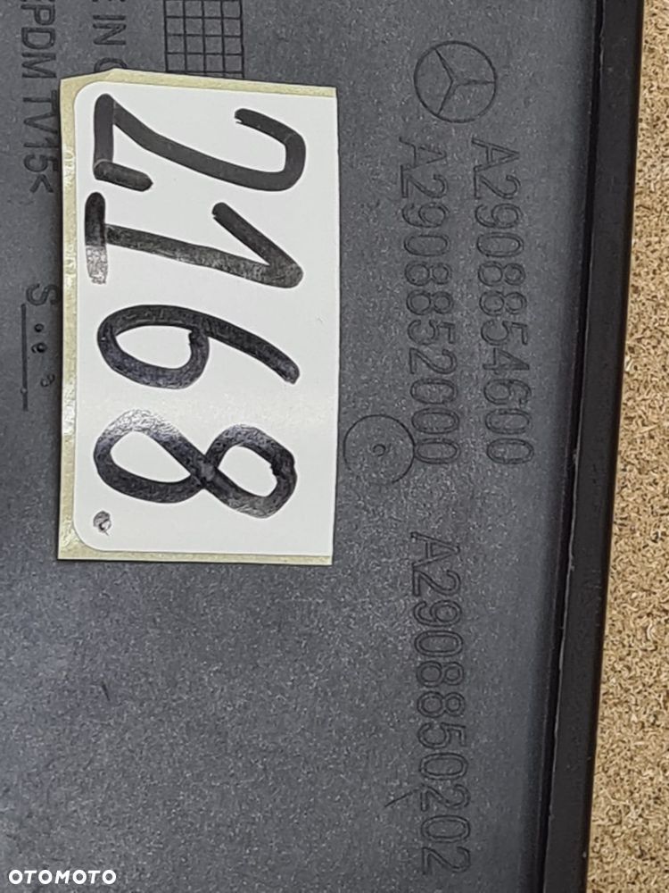Mercedes W290 AMG GT A2908854600 spoiler dokładka dolna zderzaka tył tylna - 11
