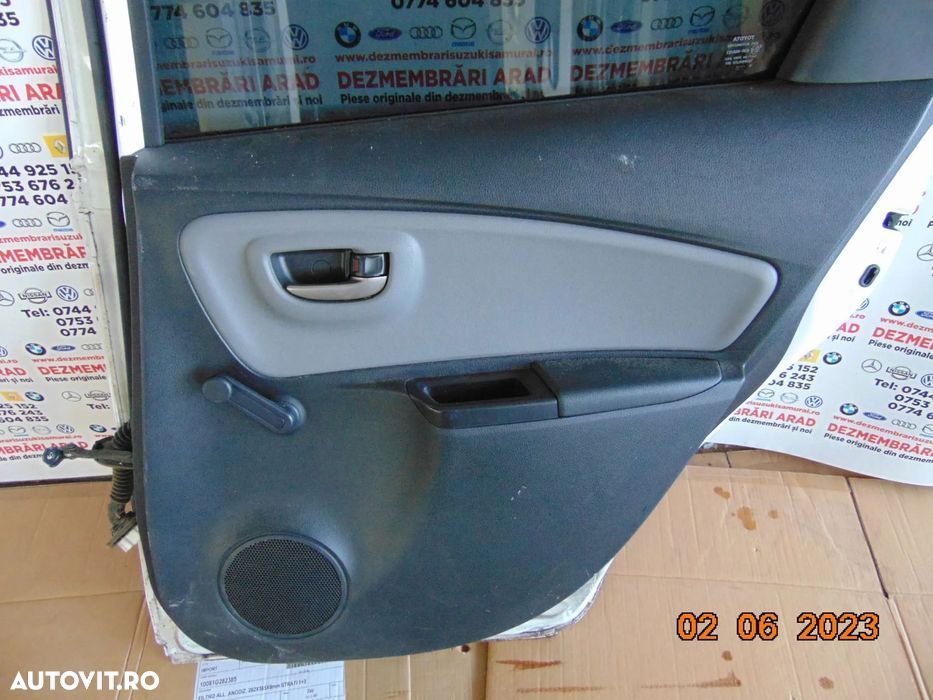 Fete usi Toyota yaris 2011-2019 fata usa interioara fata spate stanga - 3