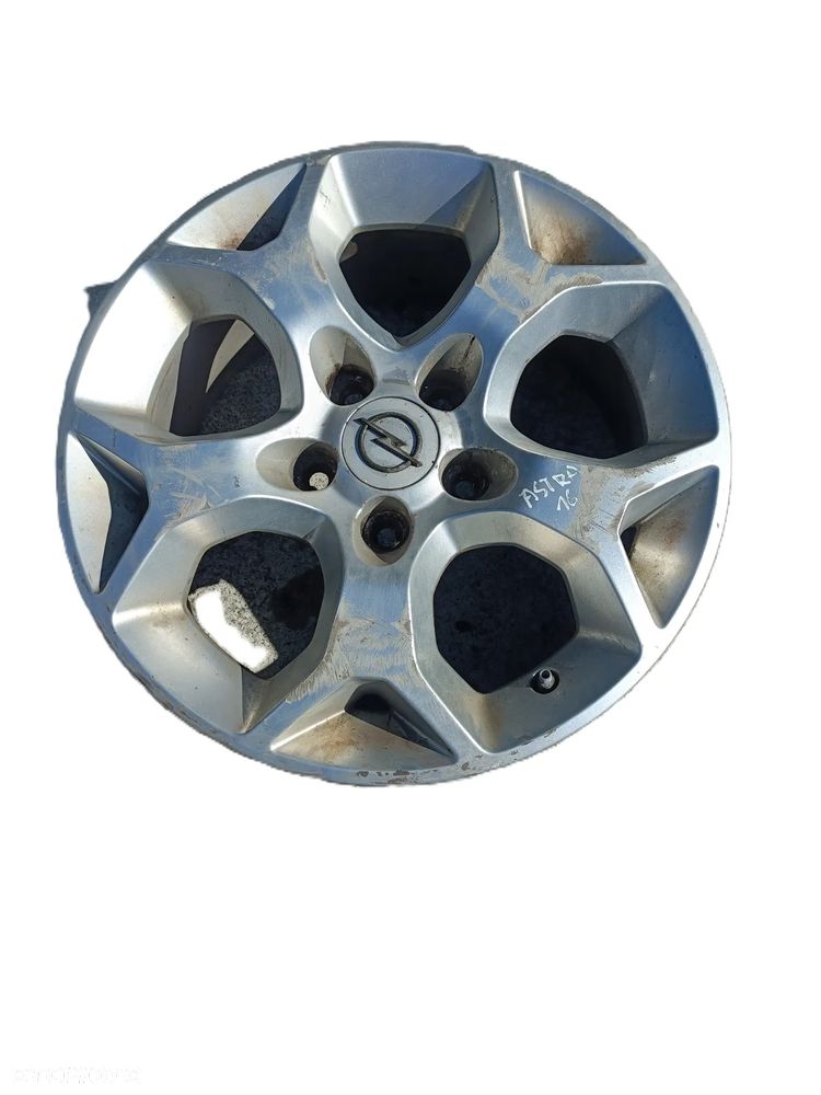 OPEL ASTRA H 04-14 KOMPLET FELG 4 SZTUKI ALUFELGI 16'' 6,5Jx16 * - 6