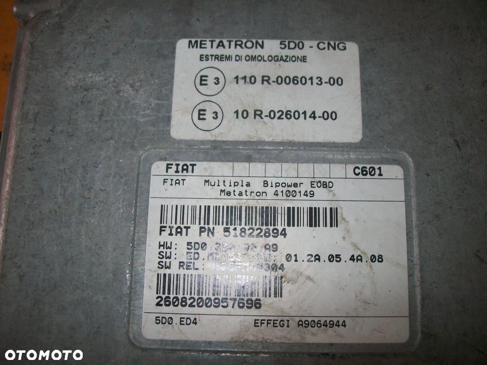 sterownik komputer Fiat 51822894 Multipla Bipower EOBD - 2