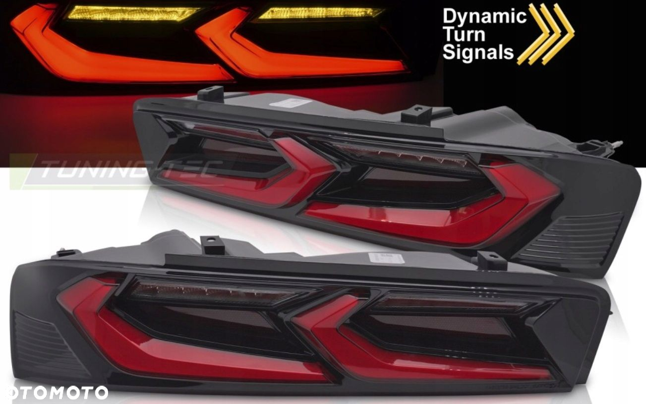 Lampy tyl kpl Vland Led Neon Diody Dynamiczne Chevrolet Camaro VI 6 2015-18 - 2