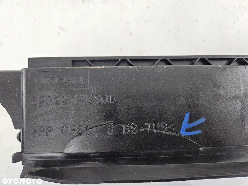 Nissan Qashqai II Lift Wlot Żaluzja Kierownica Powietrza - 4