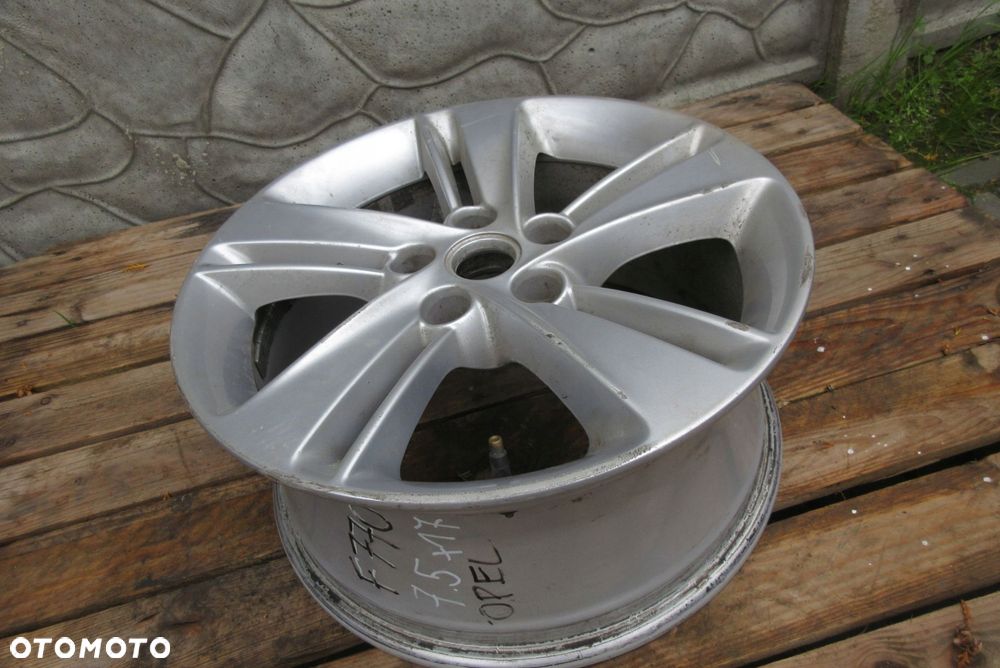 opel oe alufelga 17 7.5j 5x108 et42 - 2