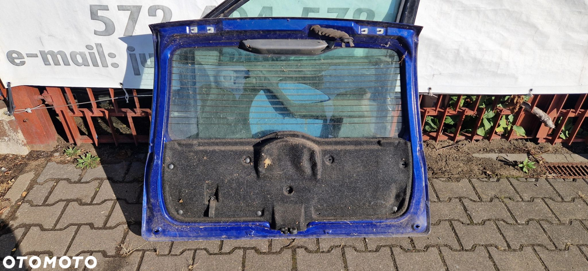 Klapa Tył Pokrywa Bagażnika Fiat Panda II 2003-2012r - 2