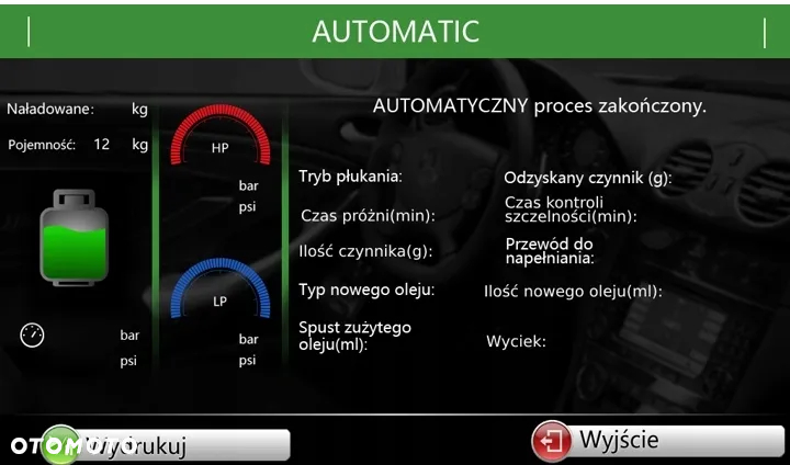 Automatyczna Stacja Obsługi Klimatyzacji VIAKEN X568 R1234YF – Nowoczesne Serwisowanie Klimatyzacji - 6