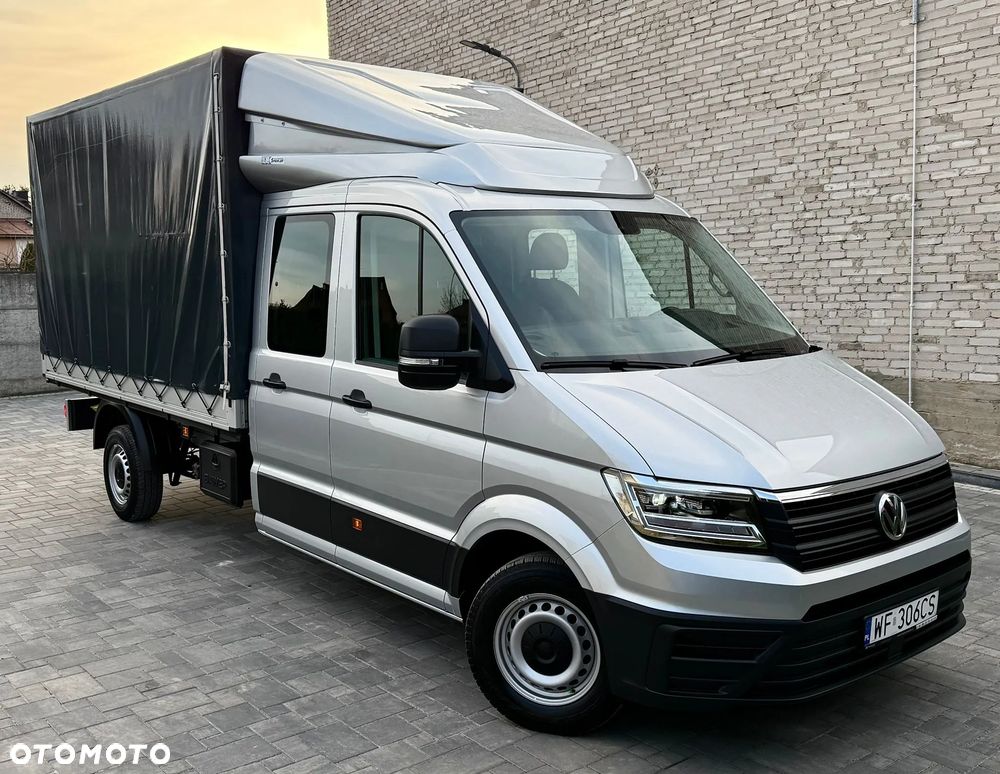 Volkswagen Crafter 177KM 7-Osobowy Automat Salon Polska Bezwypadkowy FVAT23% Gwarancja Do 2028r JAK NOWY NOWY !!! - 6