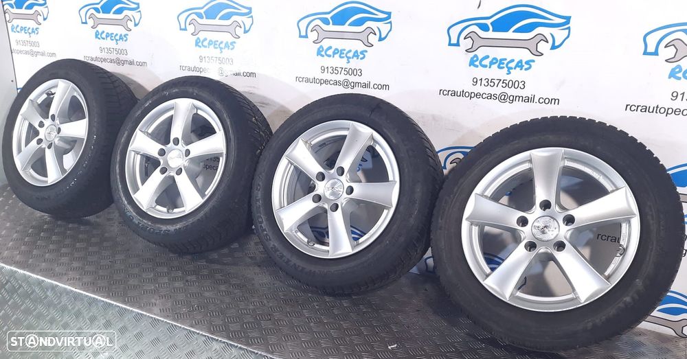 .Conjunto Jantes 16 Dezent TX BMW 7J ET31 5X120 KBA50289 - 2