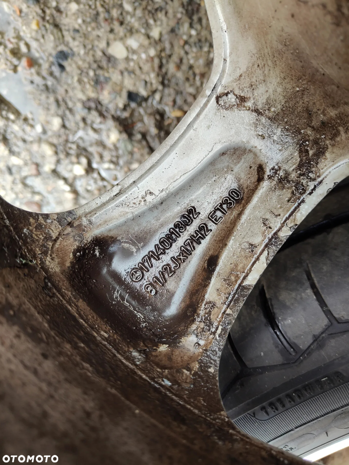 MERCEDES SLK 171 Felga aluminiowa Oryginał 17 1714011302 - 13