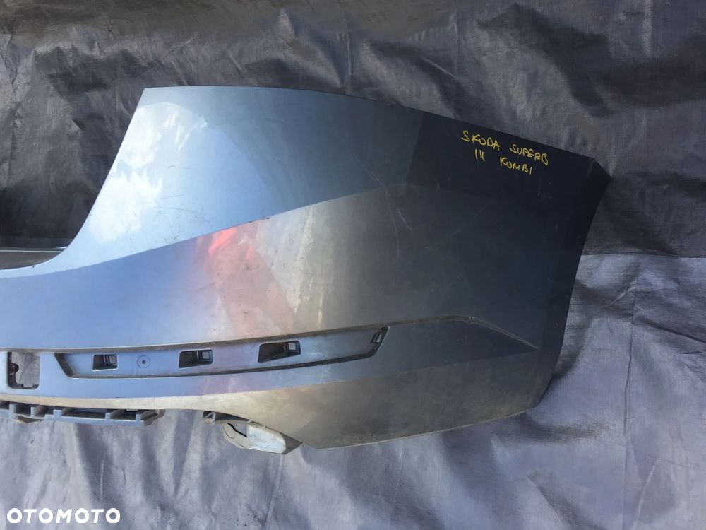 SKODA SUPERB III KOMBI 2015- ZDERZAK TYLNY TYŁ - 5