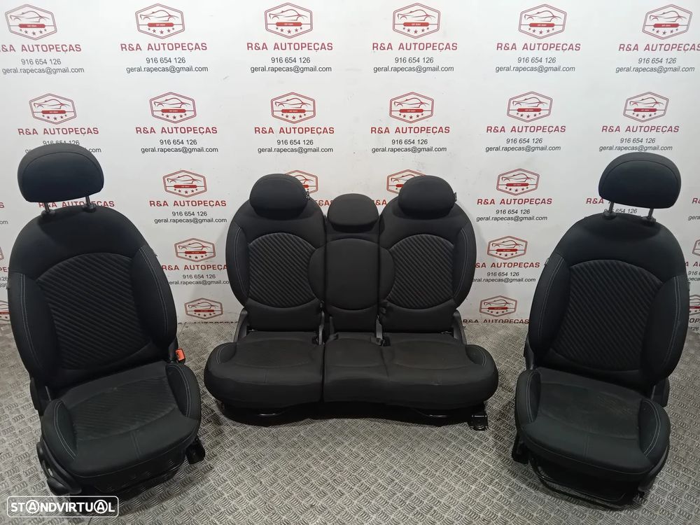 Conjunto de Bancos Mini Countryman R60 em Tecido Imaculados Original