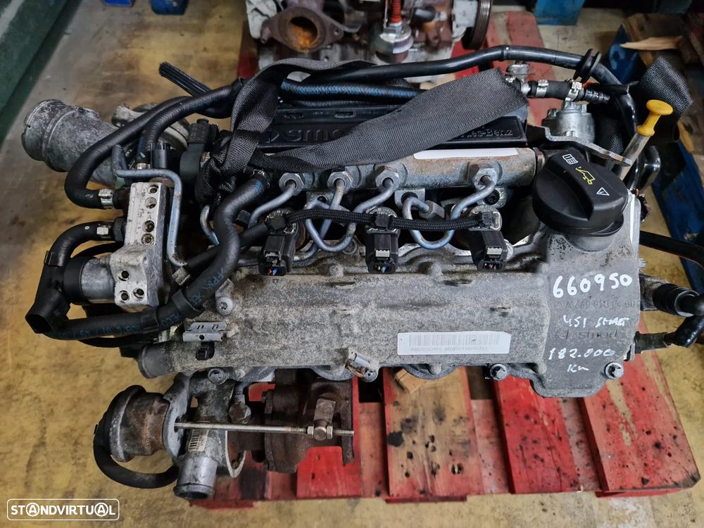 Motor usado 660950 SMART FORTWO 451 0.8 CDI 660951 - 1