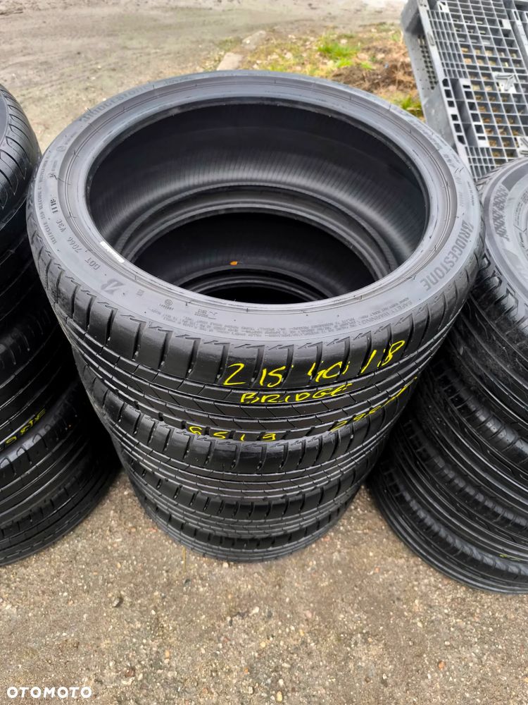 215/40R18 89Y Opony Letnie Lato BRIDGESTONE TURANZA T005 AO 6,5mm Legnica ALU-RAD jak 225/40 - 7