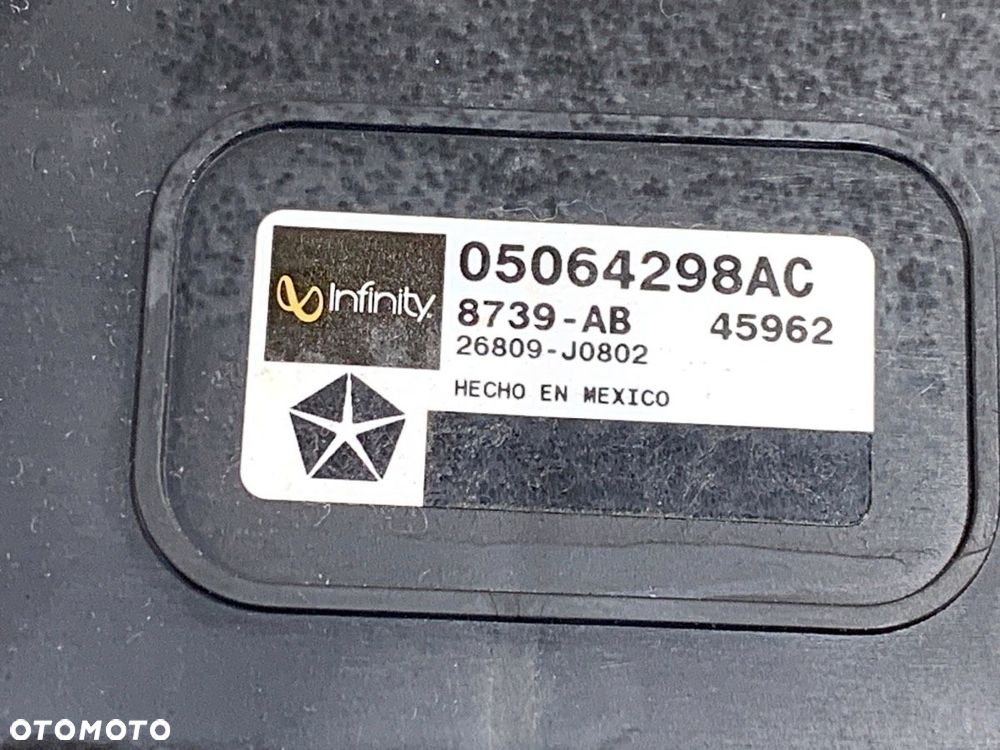 SUBWOOFER  DODGE JOURNEY 2008 - 2022 2.0 CRD 103 kW [140 KM] olej napędowy 2008 - 2022 - 4