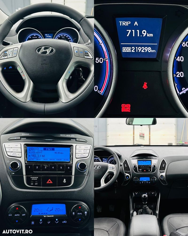 Hyundai ix35 1.7 CRDI 2WD blue Finale Gold - 8