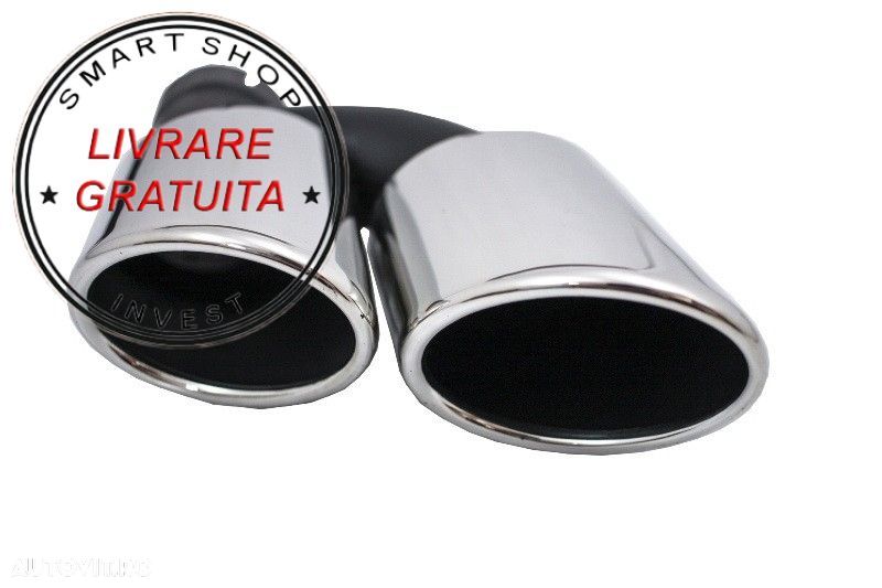Difuzor Bara Spate cu Ornamente Evacuare Audi A5 8T Sportback Facelift (2012-2015)- livrare gratuita - 5