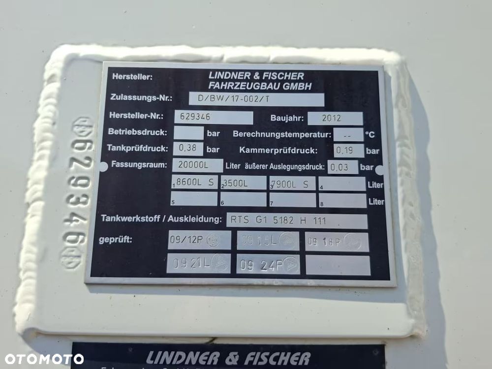 Lindner AHD 18 LINDNER & FISCHER   Oleje / Benzyny AT.FL - 10