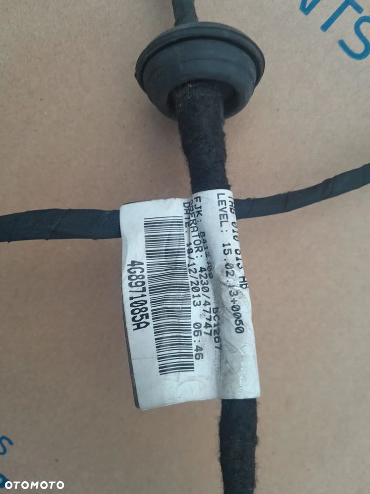 Audi Instalacja parktroników tył nr. 4G8971085A