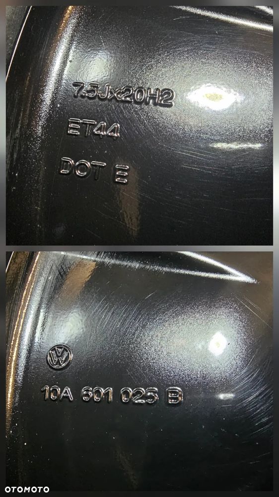 Felga VW 10A601025B 7,5x20 ET44 - 4