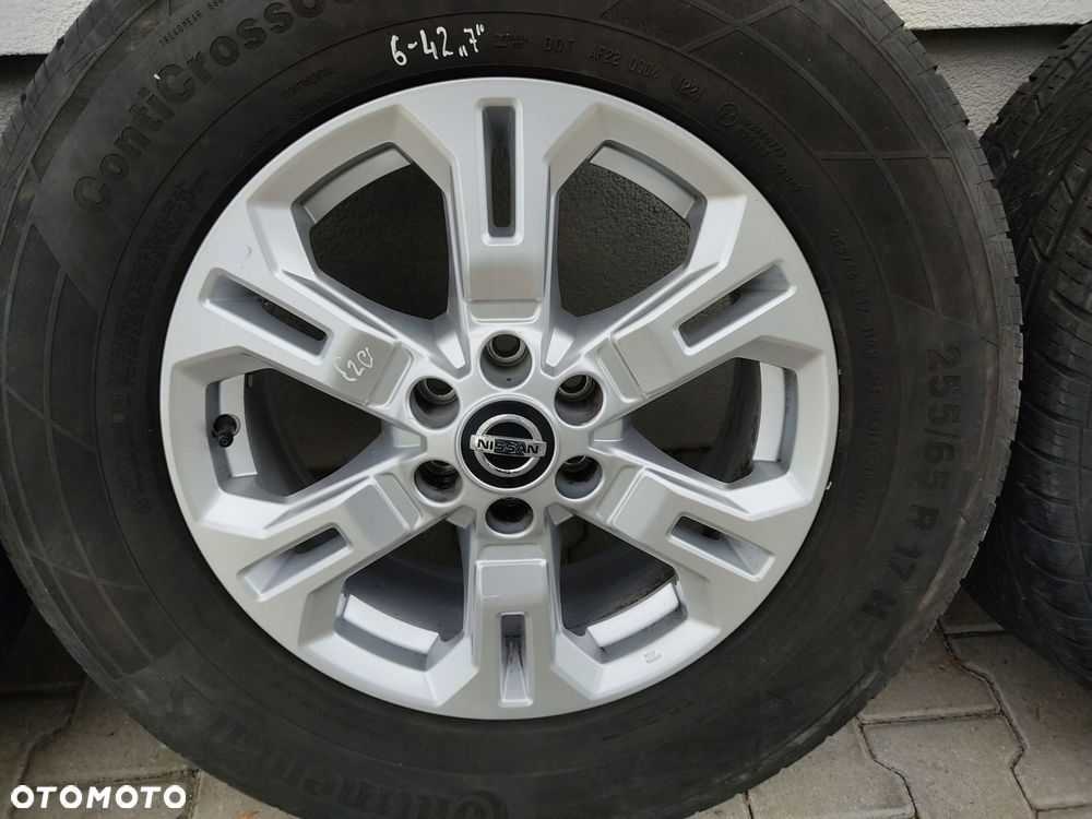 koła opony felgi aluminiowe 17 nissan navara iv d23 np300 6x114.3 et45 7j - 4