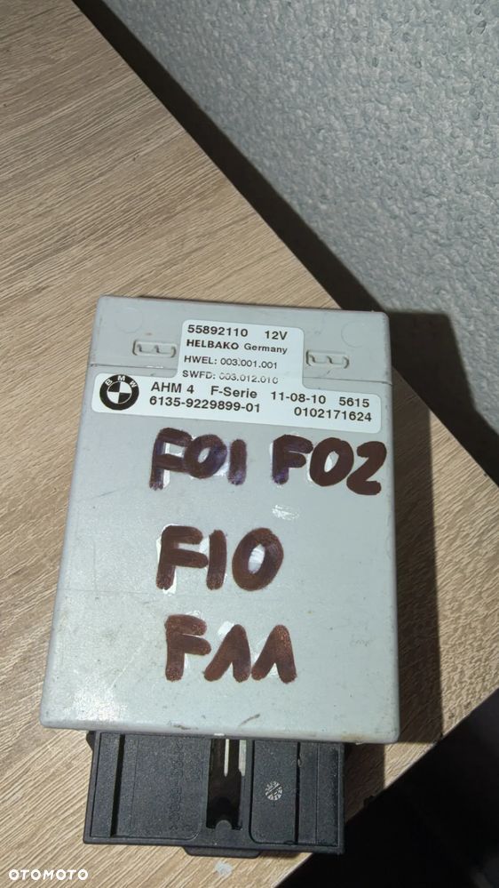 BMW 5 F11 STEROWNIK MODUŁ HAKA 9229899 - 2