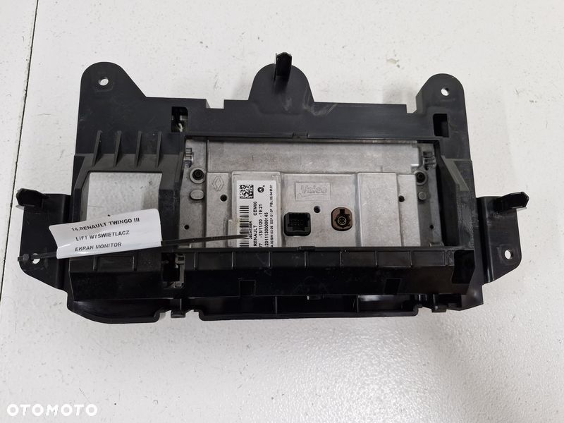 RENAULT TWINGO III 3 LIFT WYŚWIETLACZ EKRAN NAWIGACJA 280347286R - 4