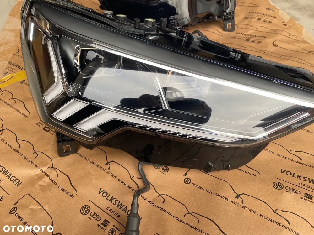 AUDI Q3 83A kompletny przód maska lampy zderzak błotnik pas B9 B9 LX5E 32km - 3