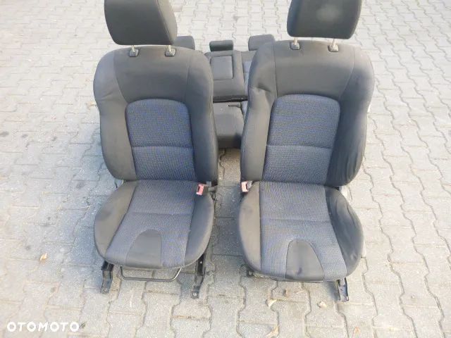 FOTEL FOTELE LEWY PRZÓD PRAWY PRZÓD + TYLNA KANAPA MAZDA 3 BK HB - 1