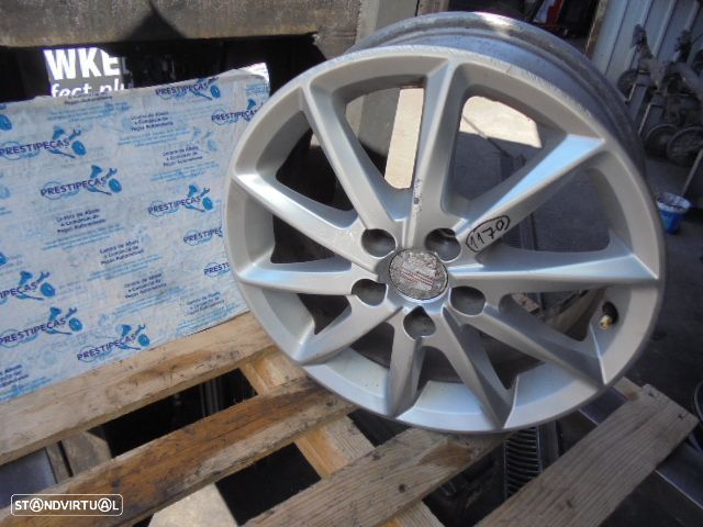 Jogo De Jantes 8J0601025K SEAT IBIZA 2012 1.2TDI 75CV 5P BRANCO 38 6Jx15 5X100 57MM - 1
