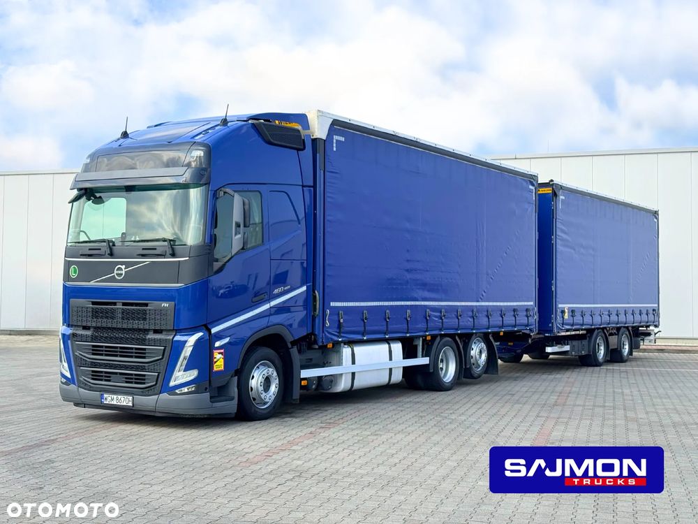 Volvo FH 460 / ZESTAW TANDEM 120M3 / PRZEJAZDOWY / SALON PL - 2