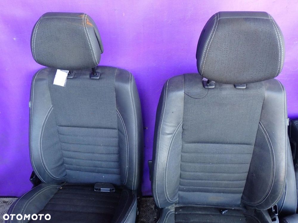 RENAULT LAGUNA 3 III 07- FOTELE PRZÓD LEWY PRAWY KANAPA PÓŁSKÓRA KOMPLET EU - 2