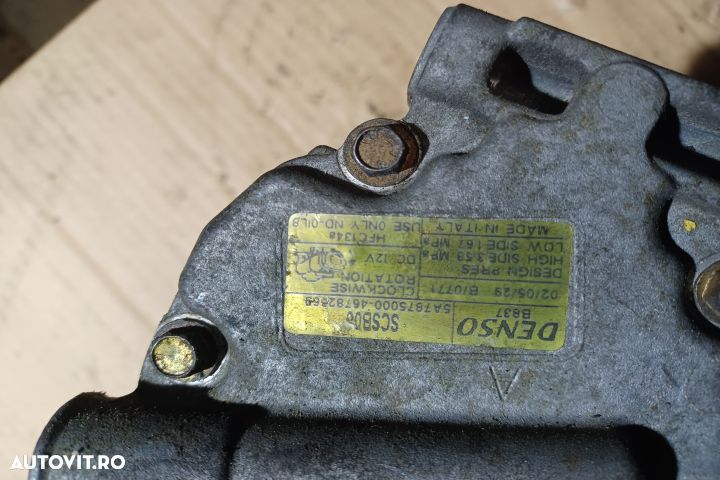 Compresor AC 5A7875000-46782869 Fiat Punto 2 [1999 - 2003] Hatchback - 3