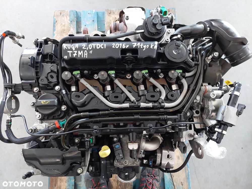 SILNIK BLOK SILNIKA FORD KUGA MK2 R2016 2,0 DISEL NR T7MA - 2