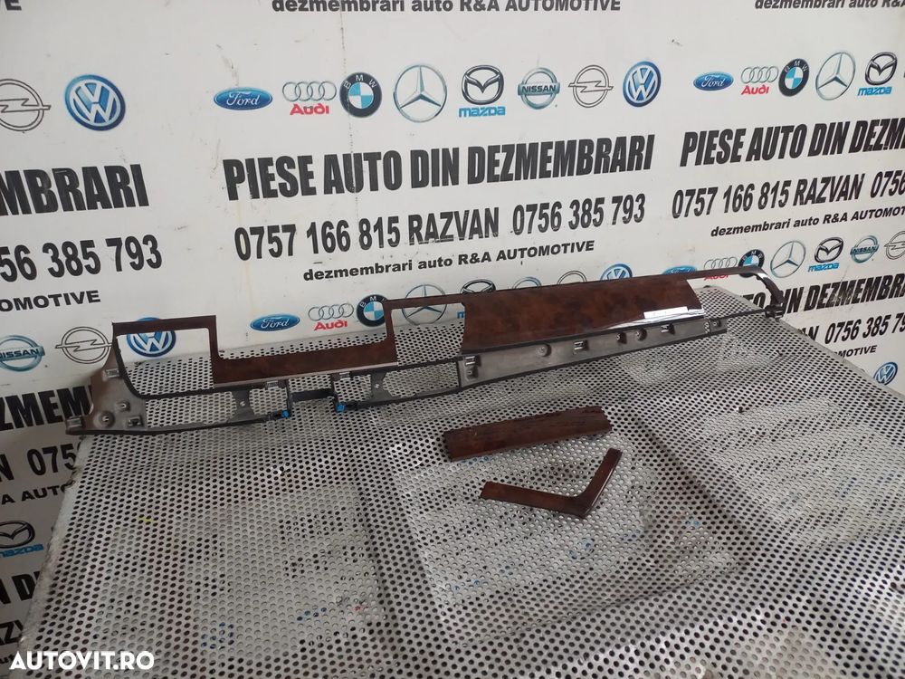 Ornamente Ornament Trim Bord Mahon Audi A8 4H D4 Volan Stanga An 2010-2011-2012-2013-2014-2015-2016 - 3