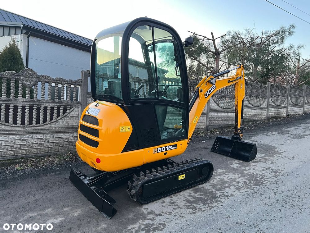 JCB 8018 CTS * Minikoparka JCB 8018 * 2 Tony * Rozsuwane Podwozie * Nowe Gąsienice * Stan IDEALNY * - 4