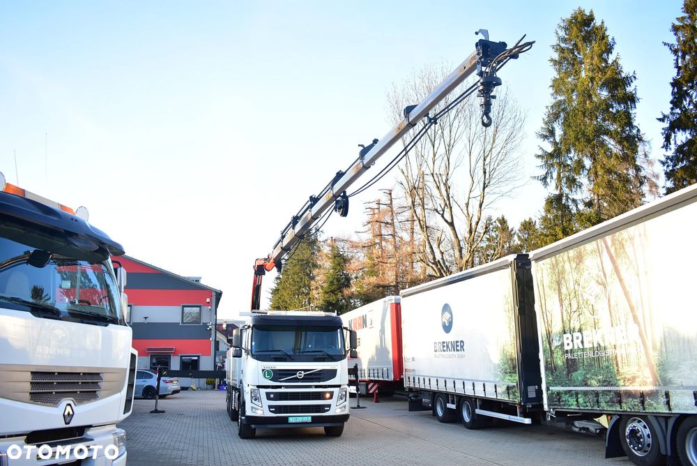 Volvo FM 420 EEV 8x4 Tridem/ Skrzynia 7.30m. + Palfinger PK 27001 EH / Pilot/ 22 m. / 5 i 6 Funkcja/ Rotator / Sprowadzony z Austrii ! - 8