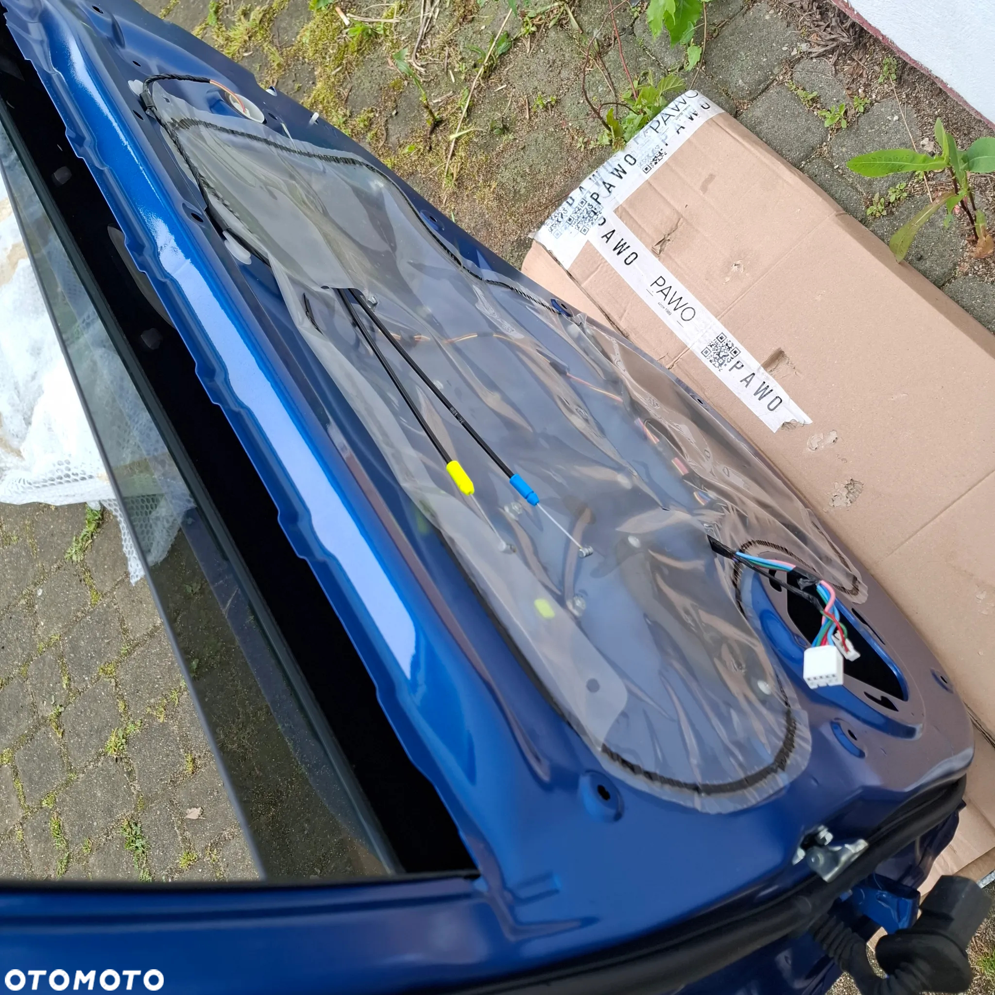 MITSUBISHI ASX 10-21 DRZWI PRAWA STORNA PRZÓD PRAWE TYŁ PRAWE D06 NIEBIESKIE - 9