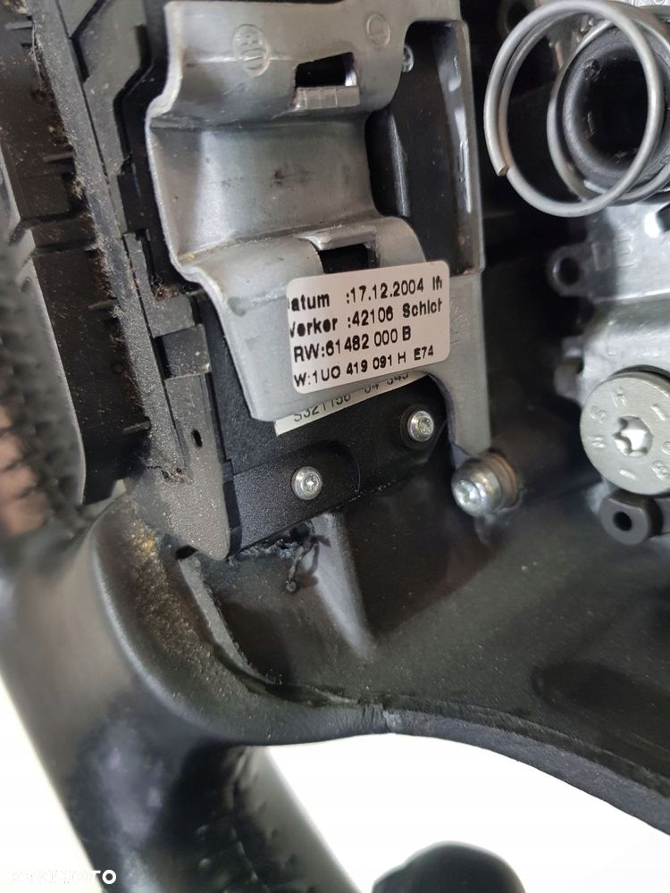 kierownica multifunkcyjna skoda superb i skóra - 6