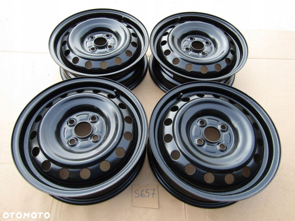 4x Felgi 15 Toyota Yaris II III IQ Hyundai i20 Getz Kia Rio I II III 5,5j 4x100 ET45 - 3