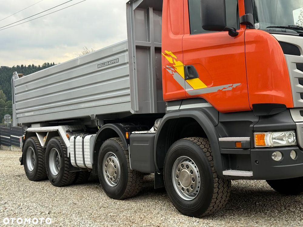 Scania * Kiper * Wywrotka *  Scania R490 * 8X4 * Bordmatic * Jak Nowy * Stan Perfekcyjny * Sprowadzony - 29