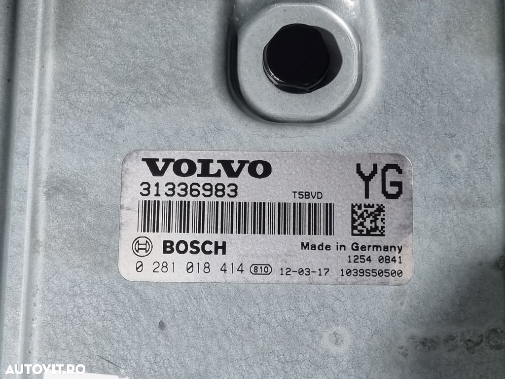 Calculator motor Volvo XC60 2.0 D 2008 - 2013 163CP Manuala D 5204 T2 D 5204 T3 (1162) ... - 4