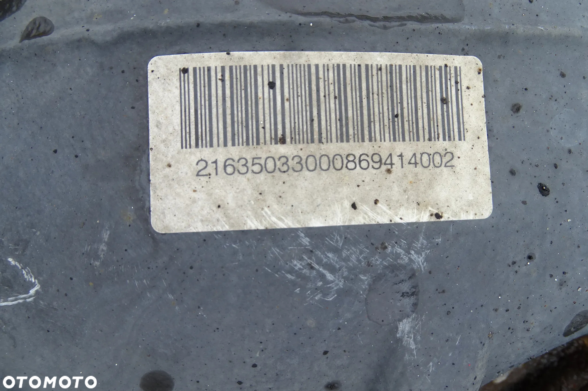 SANKI TYŁ KOMPLETNE MOST DYFER MERCEDES CL W216 5.5 A2163503300 CL500 - 4