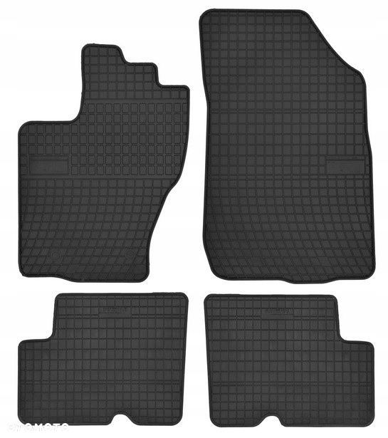 DACIA DUSTER 2013-2018 dywaniki gumowe FROGUM - 1